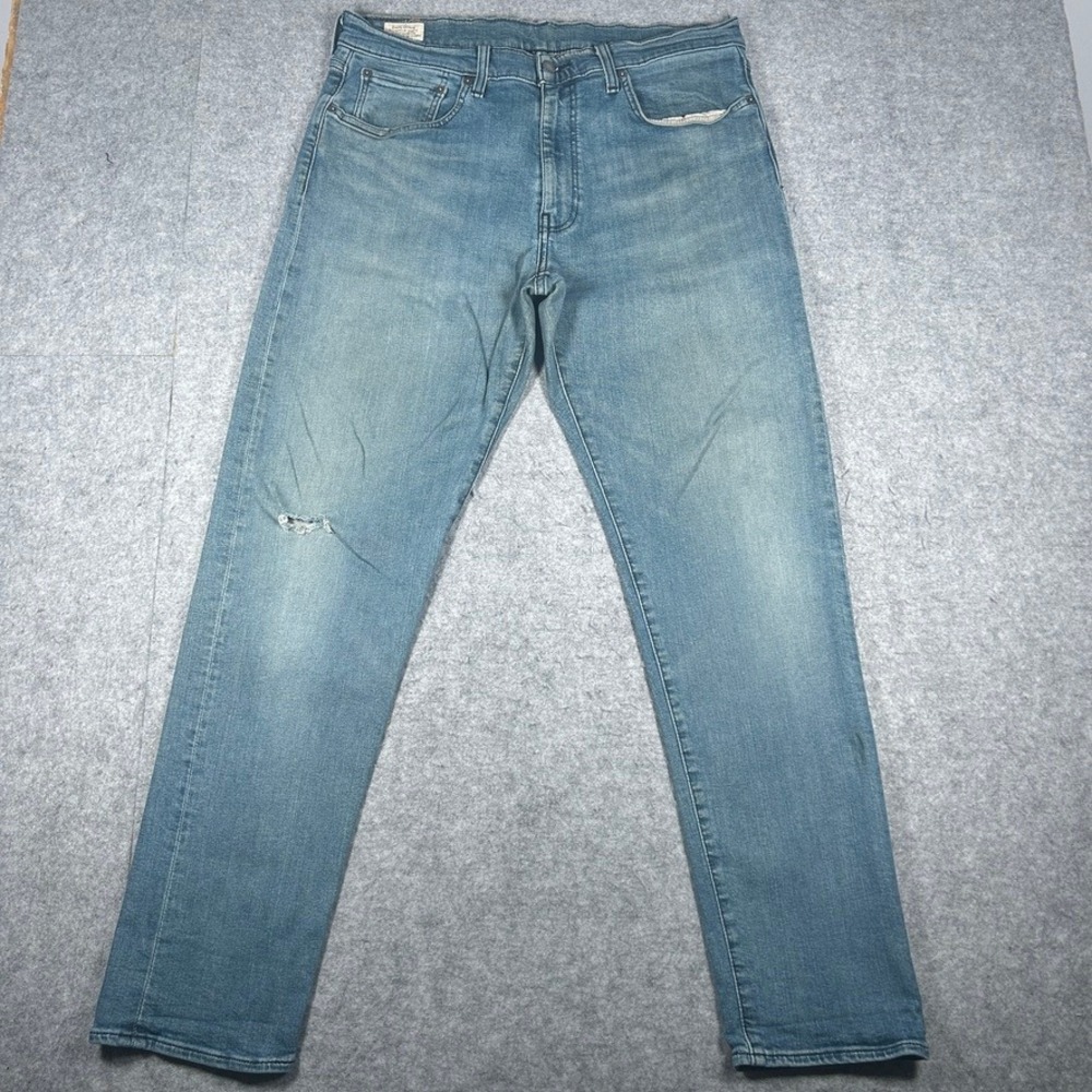 Levi's denim pants Mens 36 Blue 511 Slim Fit Distressed Casual Everyday Jeans